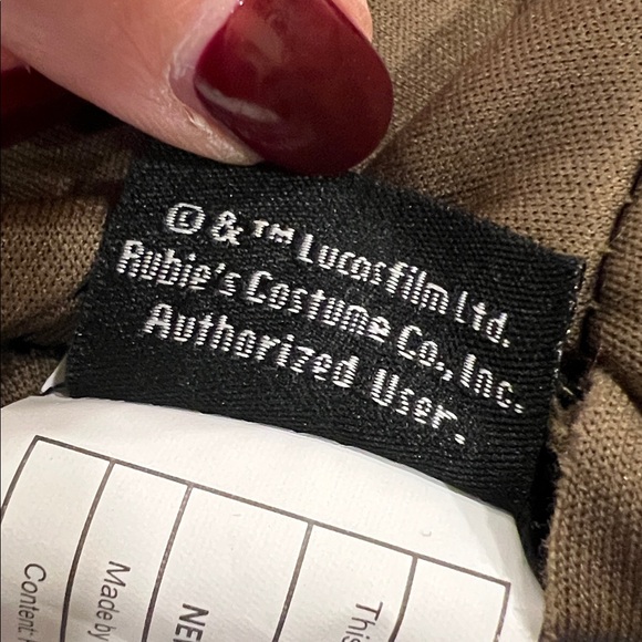 Star Wars Jawa Robe With Hood Halloween Costume RUBIES Medium 8-10 - Picture 5 of 5